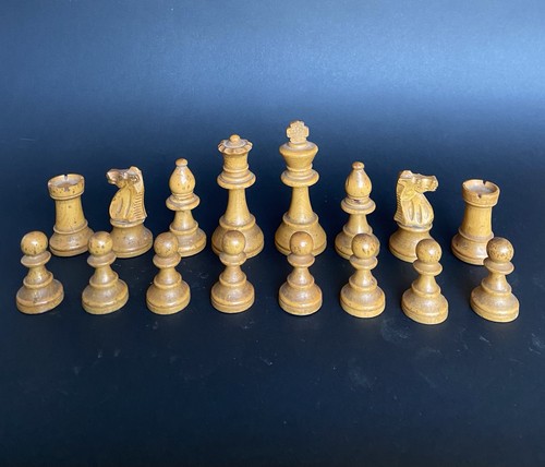 Jeu échecs ancien - jeu, bois